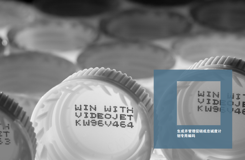 促銷和忠誠度——計劃用噴碼